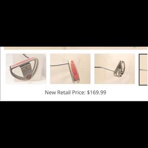 Golf putter-like new comes with protective cover